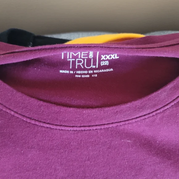 Set Of 3 Womens Tops. Shamrock Baseball T (XL), Yellow T (XL), Long Sleeve T(XXX - Picture 2 of 7